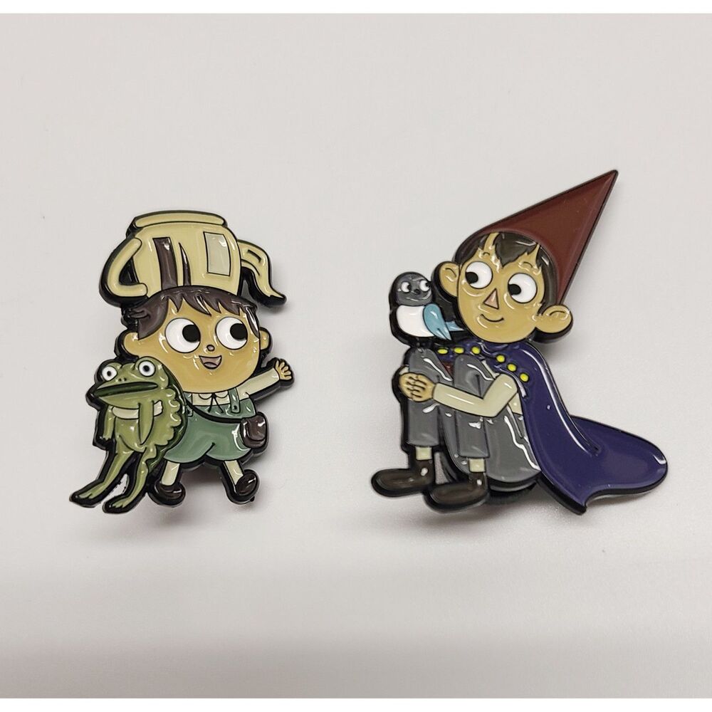 NEW Over Garden Wall Enamel Pin Set Wirt Beatrice Greg Frog Resale Collectible